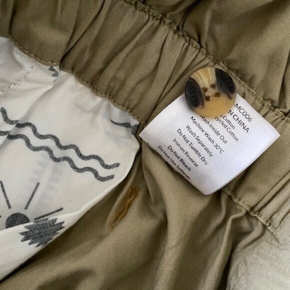 Passenger Brand Boiler Suit, Short sleeve, Size Medium, Khaki Color - Picture 10 of 10